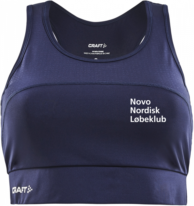 Craft - Nnl Short Top Women - Blu navy & bianco