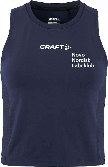 Craft - Nnl  Crop Singlet Women - Marinblå