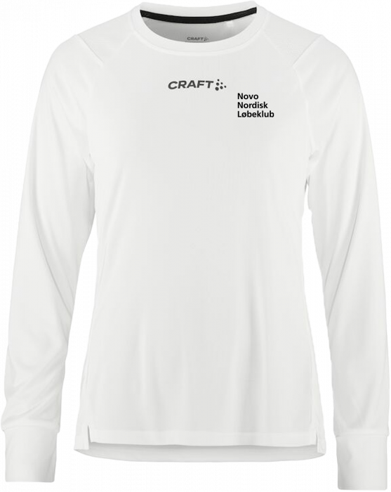 Craft - Nnl Ls Running T-Shirt Women - White