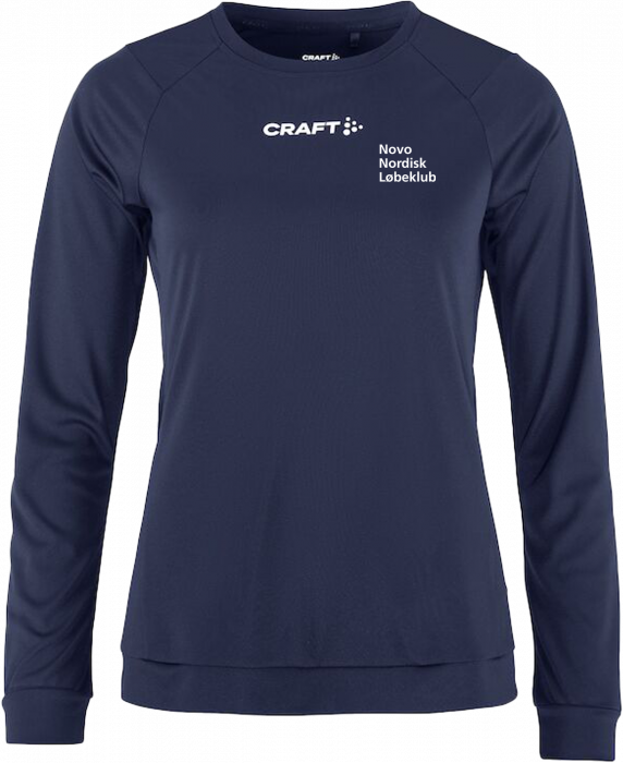 Craft - Nnl Ls Løbe T-Shirt Dame - Navy blå