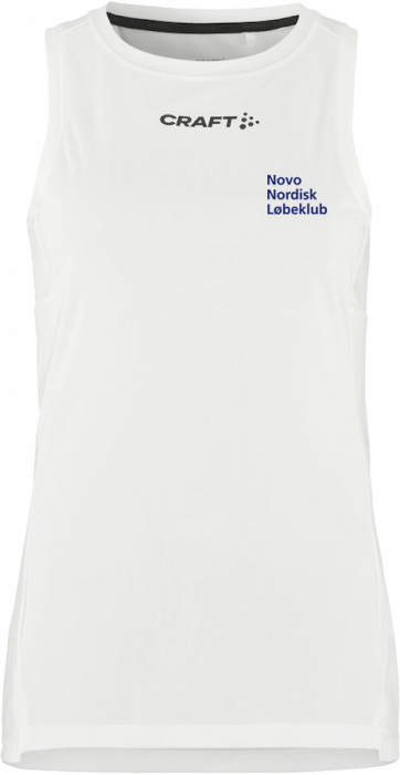 Craft - Nnl Running Singlet Women - Blanco