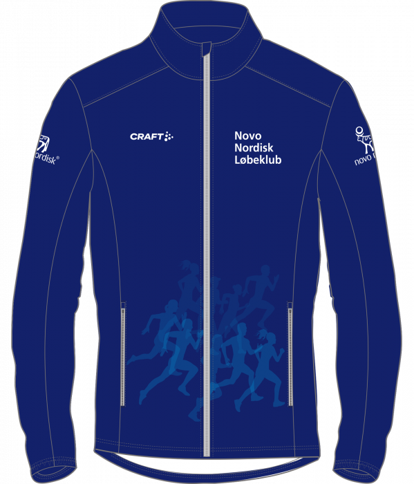 Craft - Nnl Running Jacket Women - Navy blue & light blue