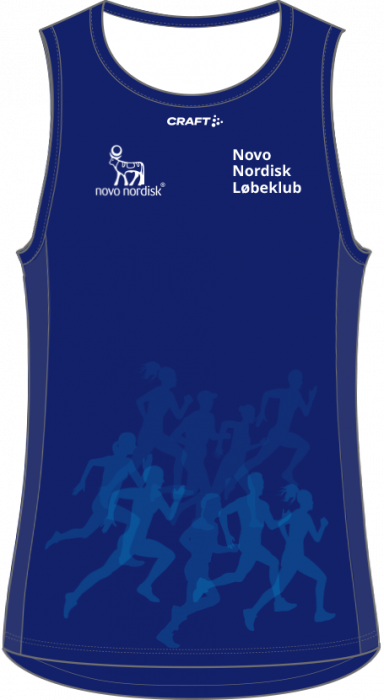 Craft - Nnl Running Singlet Women - Marinblå